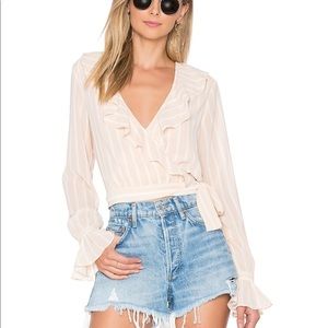 Tularosa Holly Wrap Top